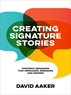 cover image of Creating Signature Stories